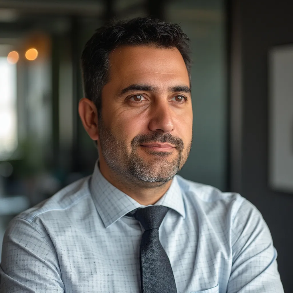 Retrato de Mateo Rojas, Director de Estrategia